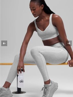 7/8 High-Waist Alosoft Heart Throb Legging